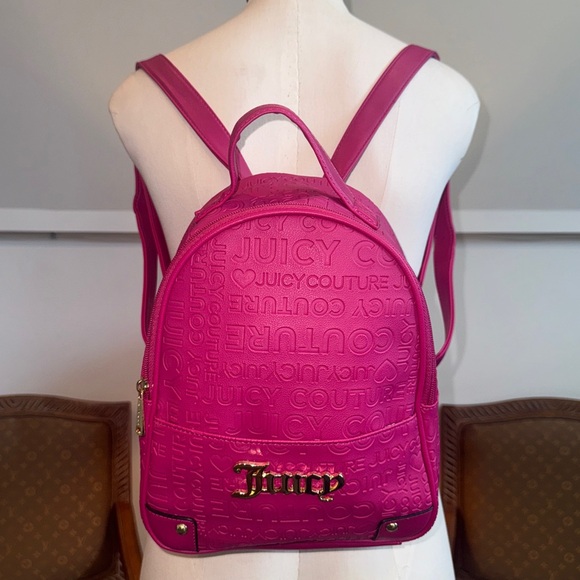 Juicy Couture Handbags - Juicy Couture Pink Backpack & Pouch